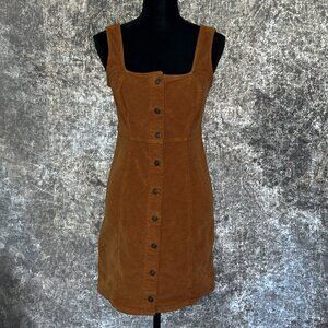 Corduroy Jumper Dress~ size M